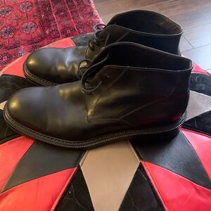 Men's Enzo Romanelli  Black Leather Shoes size 10